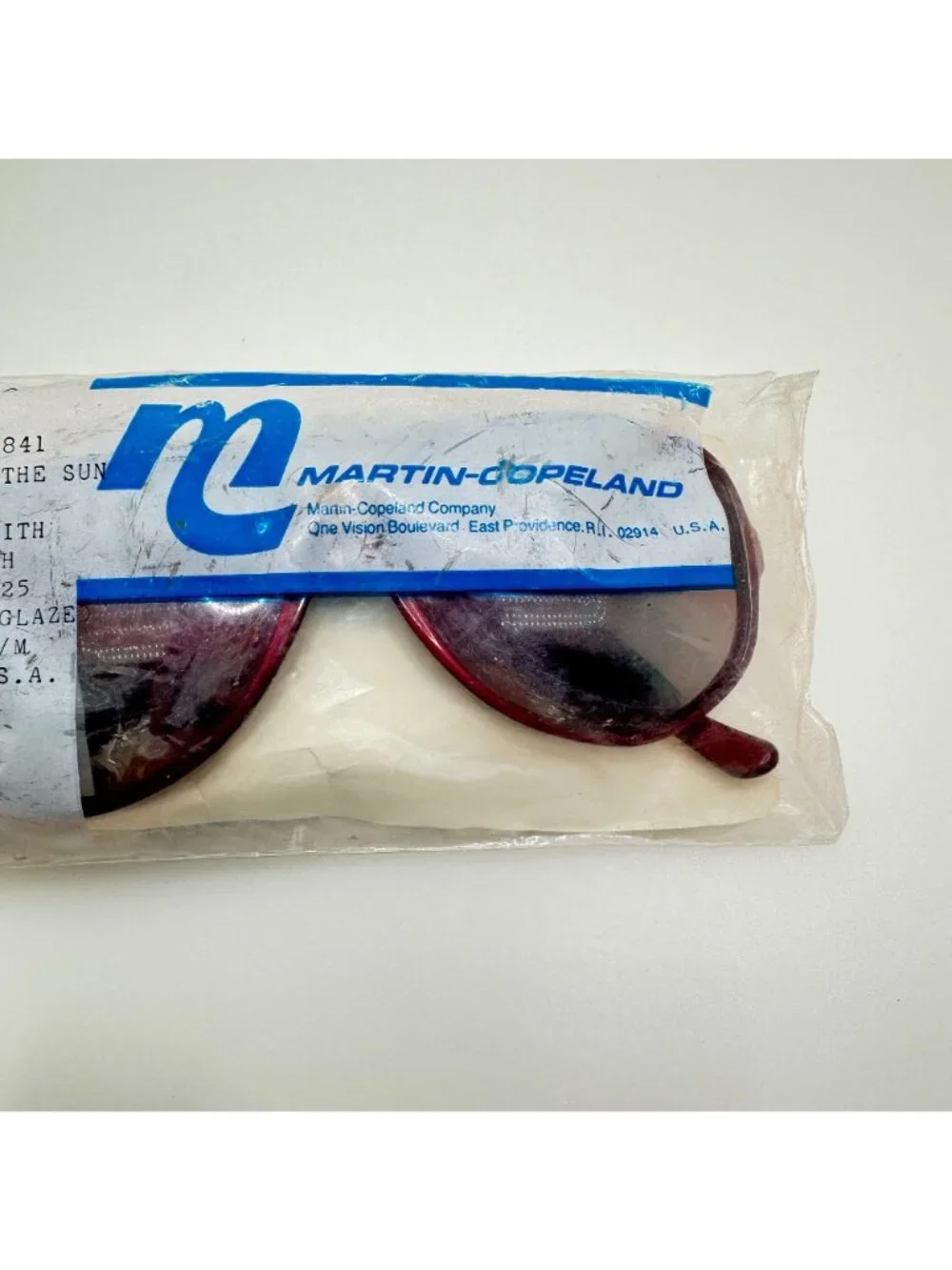 Martin-Copeland Sunglasses Lion In The Sun Style 841 Burgundy Color 25